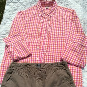 Jcrew men’s button down shirt